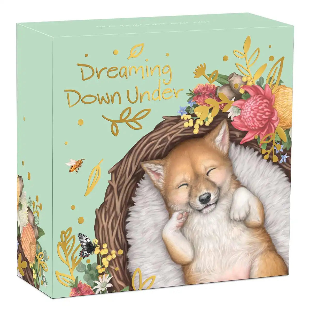 Australia 2021 50 Cent Dreaming Down Under – Dingo 1/2oz Silver Proof Coin