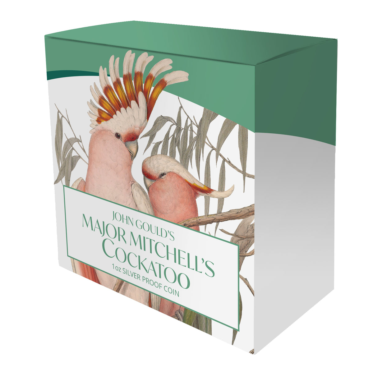 Niue 2023 $1 Major Mitchell’s Cockatoo 1oz .999 Silver Proof Coin