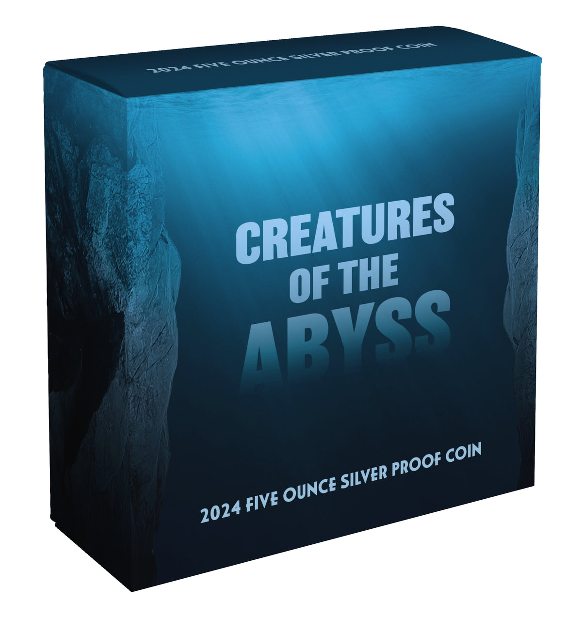 Niue 2024 $10 Creatures of the Abyss 5oz Silver Proof Coin