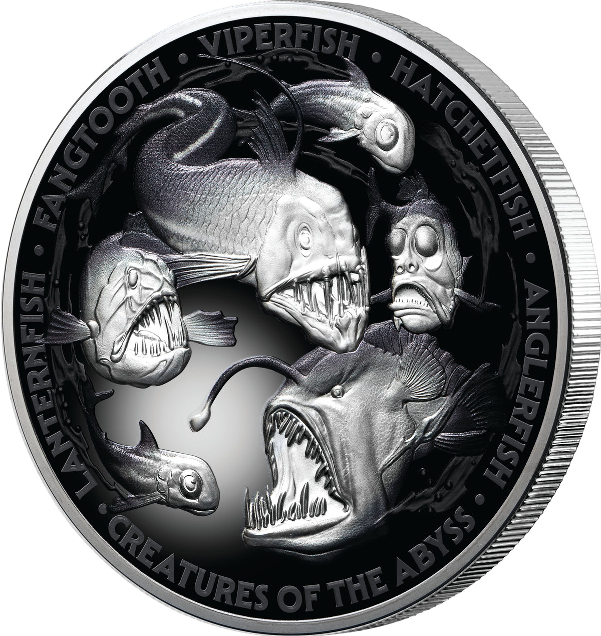 Niue 2024 $10 Creatures of the Abyss 5oz Silver Proof Coin