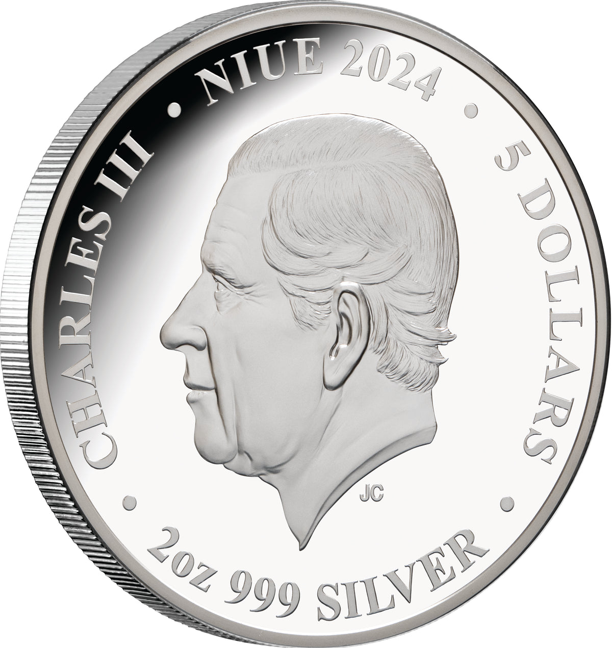 Niue 2024 $5 TORNADO - Forces of Nature 2 oz .999 Silver Proof Coin