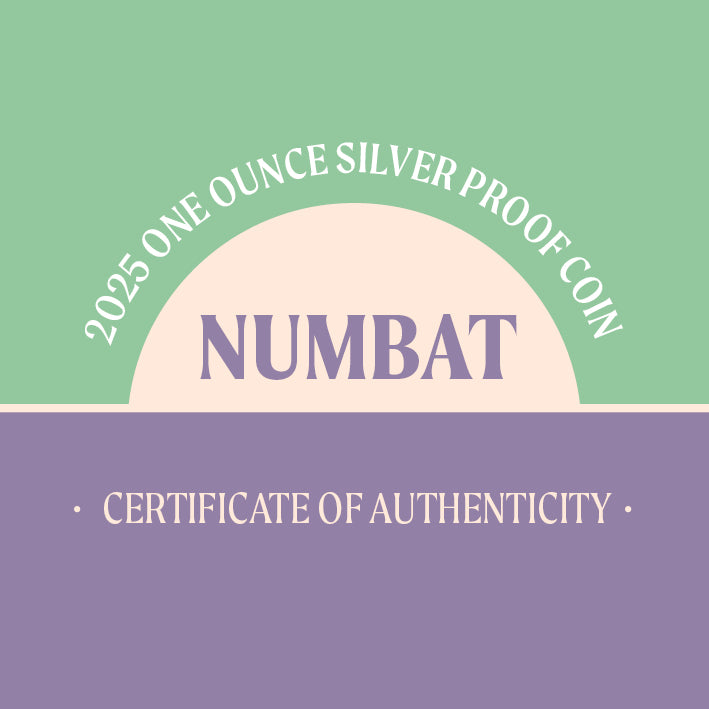Niue 2025 $1 BABY NUMBAT 1oz .999 Silver
