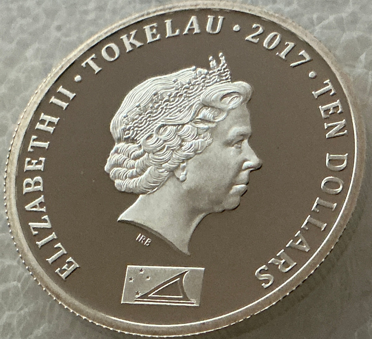 Tokelau 2017 $10 Queen Elizabeth II Longest Reigning Monarch .500 Silver Prooflike Coin
