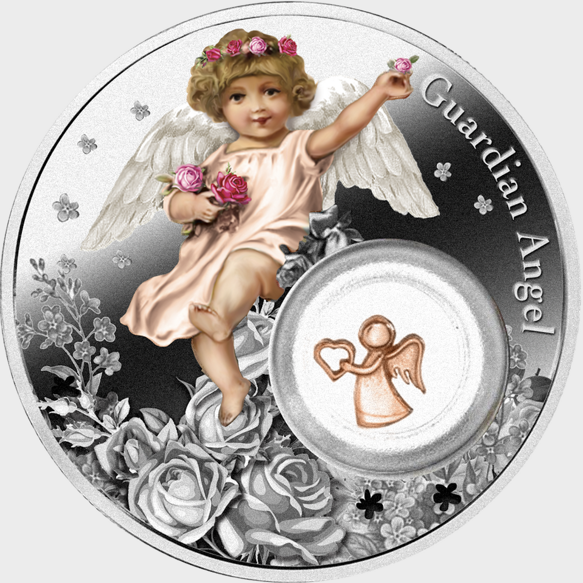 Niue 2024 $2 GUARDIAN ANGEL 1 oz .925 Silver Proof