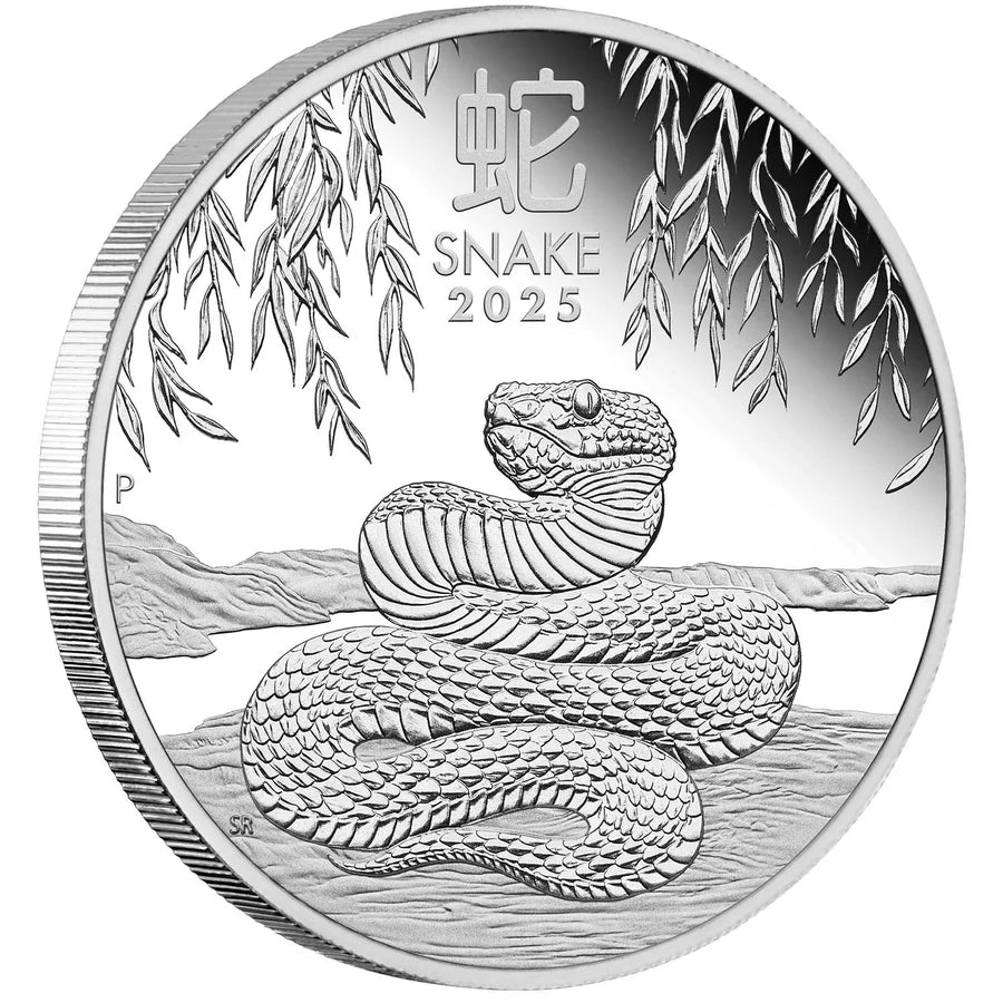 Australia 2025 $1 LUNAR YEAR of the SNAKE 1oz Silver 3 Coin Set