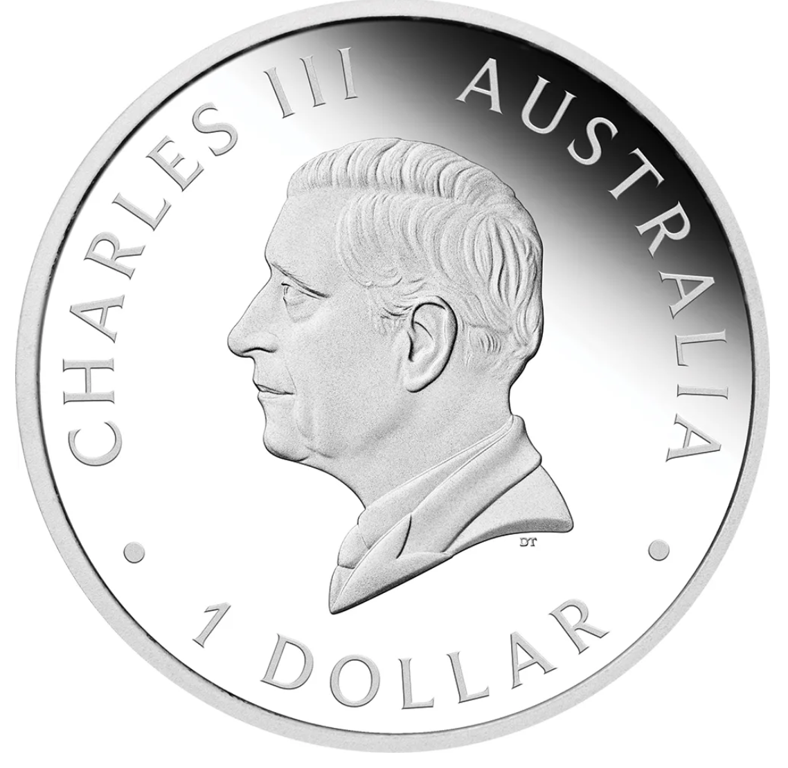 Australia 2024 $1 The Perth Mint's 125th Anniversary 1oz .9999 Silver Proof Coin