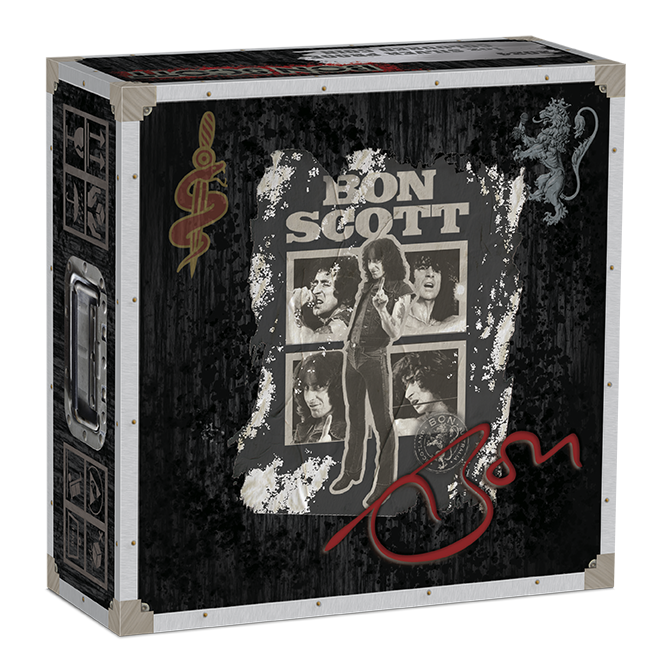 Tuvalu 2024 $1 Bon Scott AC/DC 1oz .9999 Silver Proof Coloured Coin PERTH MINT