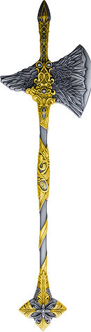 KOMSCO South Korea 2024 The Halberd of the St. Raphael 2.5 oz .999 Gilded Antique Silver Ag Stacker