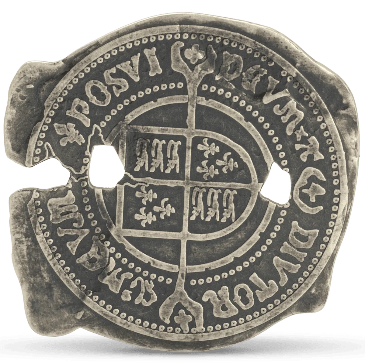 Niue 2025 $2 The Goonies Spanish Doubloon 1 oz .999 Silver Antiqued ^HUGE 51.5mm*