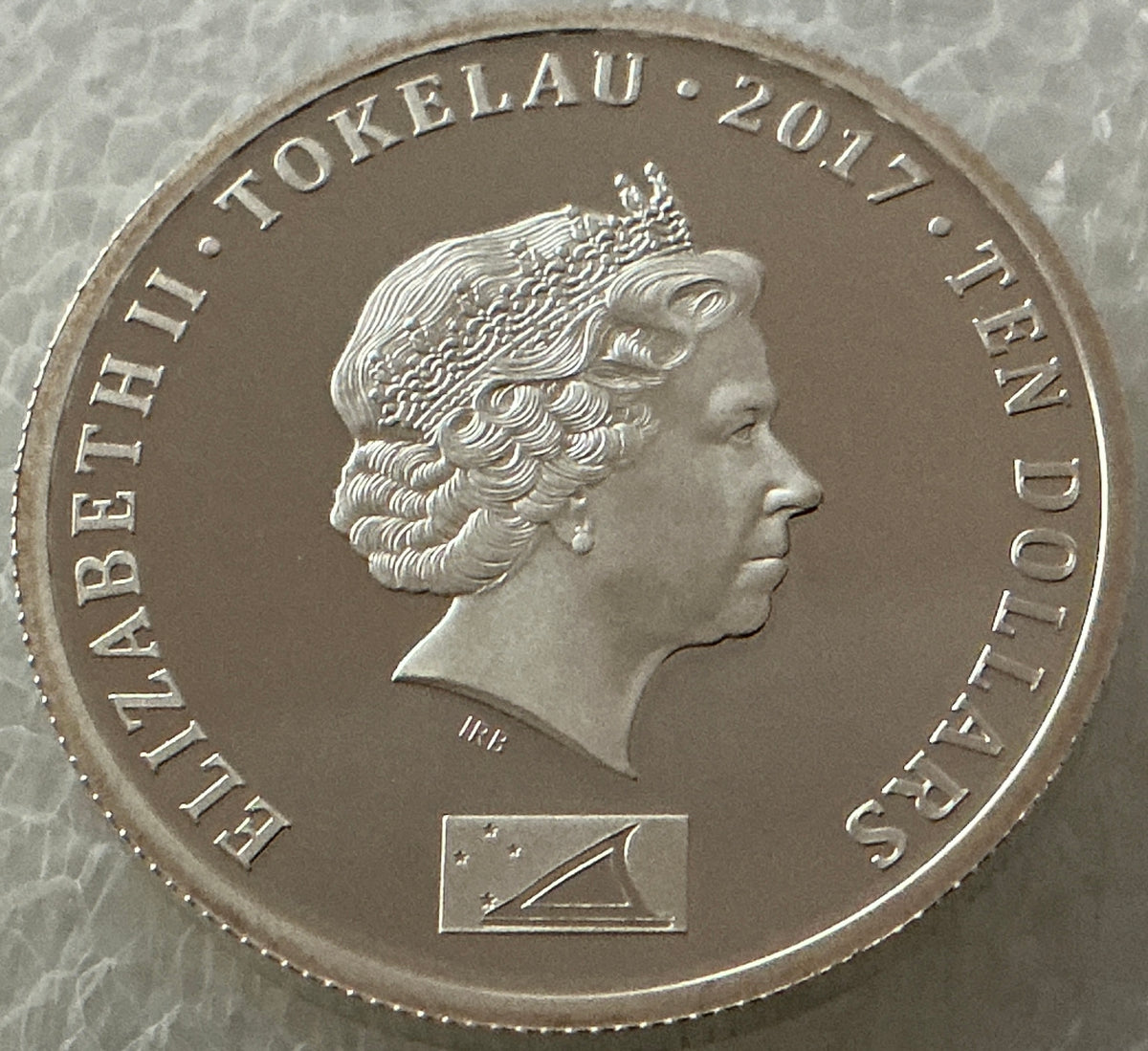 Tokelau 2017 $10 Queen Elizabeth II Longest Reigning Monarch .500 Silver Prooflike Coin