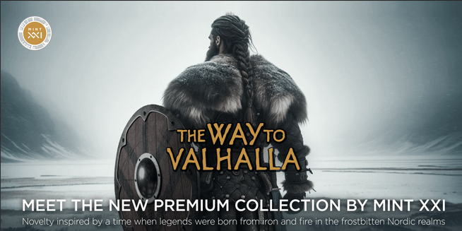 Cameroon 2024 2000 Francs CFA FREYDIS EIRIKSDOTTIR - The Way to Valhalla - 2 oz .999 Silver Coin