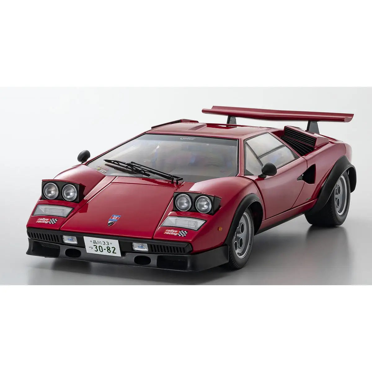 Lamborghini Countach Walter Wolf - Red - 1:12 Scale Diecast Model Car- The car that saved Lamborghini