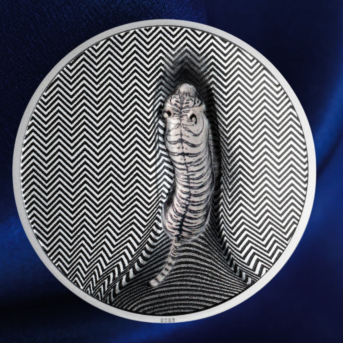 PRE-ORDER Cook Islands 2026 $20 TIGER Camouflage Of Nature 3 oz CIT Smartminting®