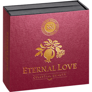 Cameroon 2026 2000F Eternal Love Celestial Beauty 1 oz .999 Antiqued Silver Coin