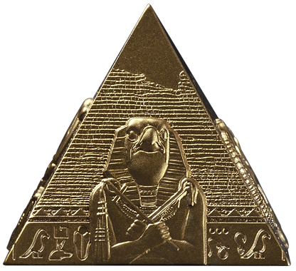 Djibouti 2026 200 Francs PYRAMIDS OF GIZA - 3 Coin Set - 6 oz .999 Antique Silver Coins