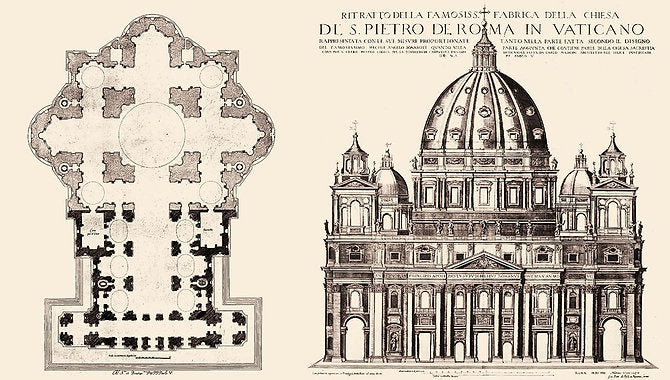 Gabon 2025 1000 Francs SAN PIETRO IN VATICANO Full Sculpture 1 Oz Silver Coin