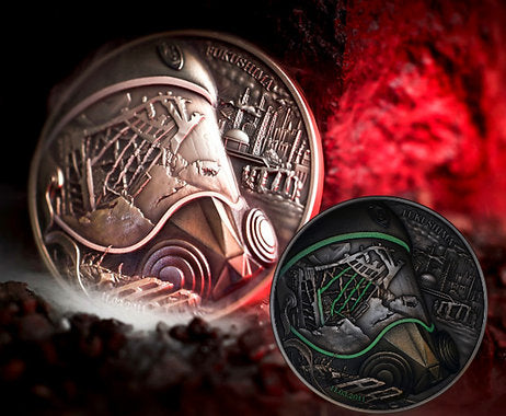 Niue 2024 $5 FUKUSHIMA - HUMAN TRAGEDIES 2 oz .999 Silver UV Highlights