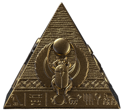 Djibouti 2026 200 Francs PYRAMIDS OF GIZA - 3 Coin Set - 6 oz .999 Antique Silver Coins