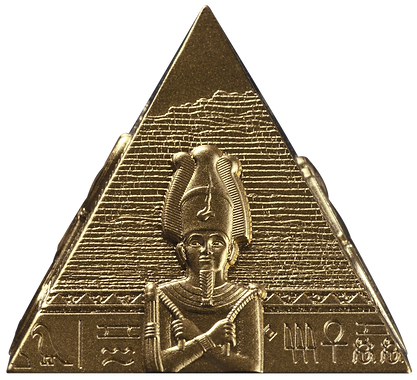 Djibouti 2026 200 Francs PYRAMIDS OF GIZA - 3 Coin Set - 6 oz .999 Antique Silver Coins