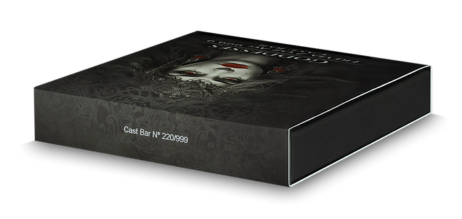 Germania Mint 2024 Goddesses: FREYJA- Certificate and Coin Number # 800 2 oz 999.9 Antique Silver Cast Bar