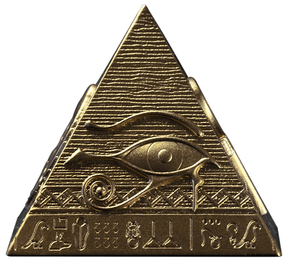 Djibouti 2026 200 Francs PYRAMIDS OF GIZA - 3 Coin Set - 6 oz .999 Antique Silver Coins