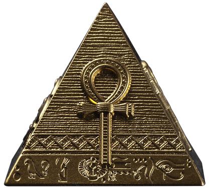Djibouti 2026 200 Francs PYRAMIDS OF GIZA - 3 Coin Set - 6 oz .999 Antique Silver Coins
