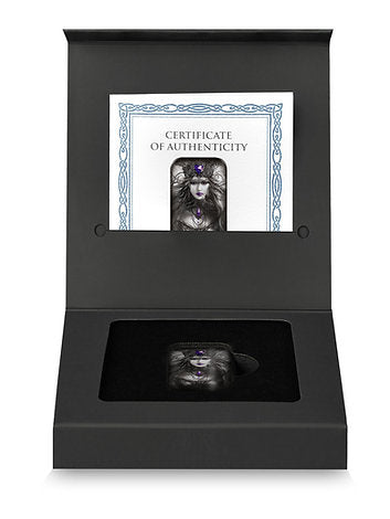 Germania Mint 2024 Goddesses: FRIGG- 2 oz 999.9 Silver Cast Bar