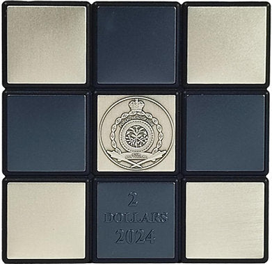 MAGIC CUBE 2 Oz Silver Coin Niue 2024