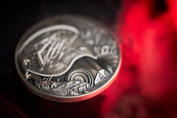 Niue 2024 $5 FUKUSHIMA - HUMAN TRAGEDIES 2 oz .999 Silver UV Highlights