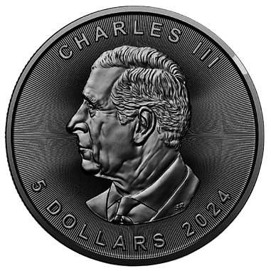 Canada 2024 $5 NIGHT RIDER Silver Coin 1 Oz .9999 Coloured from the Dark Riders Series