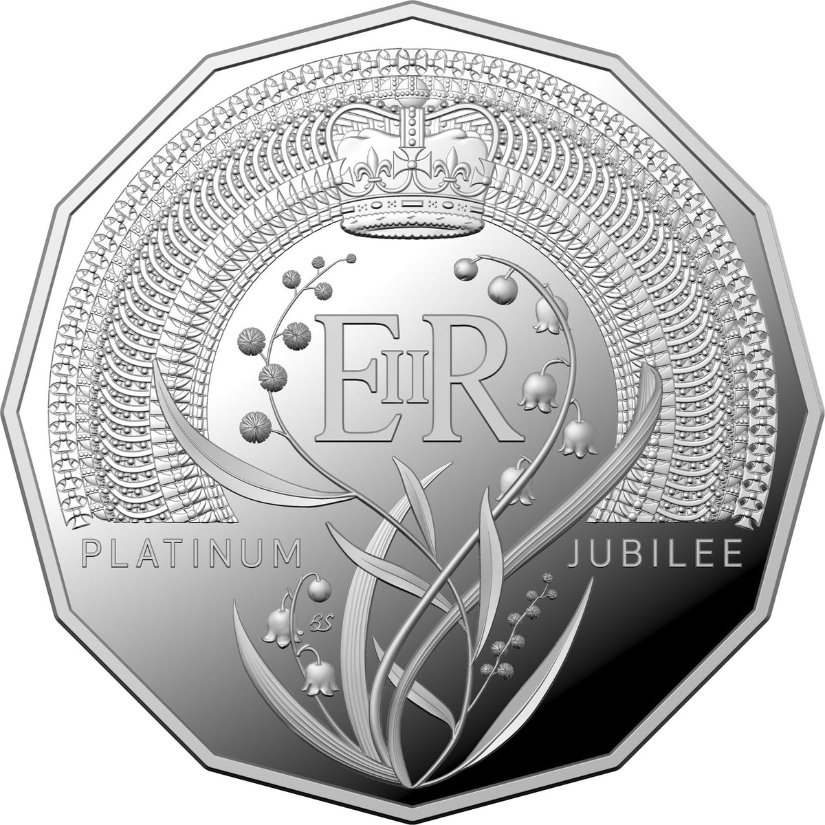 Australia 2022 50 Cent Platinum Jubilee of HM Queen Elizabeth II - Silver Proof