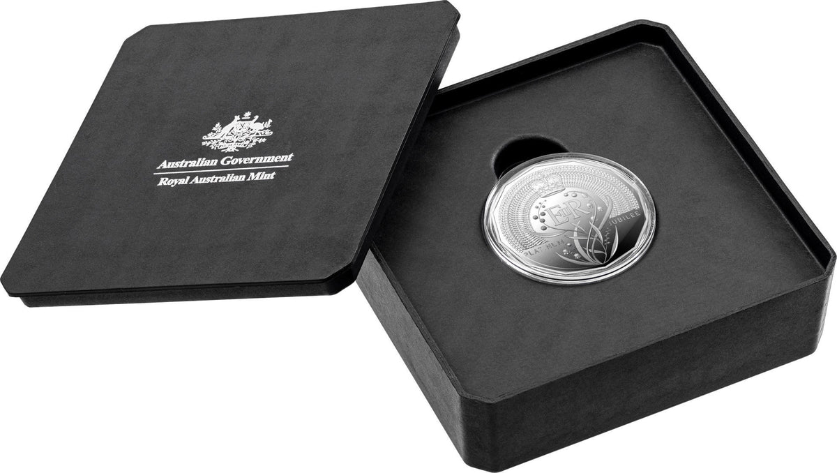 Australia 2022 50 Cent Platinum Jubilee of HM Queen Elizabeth II - Silver Proof