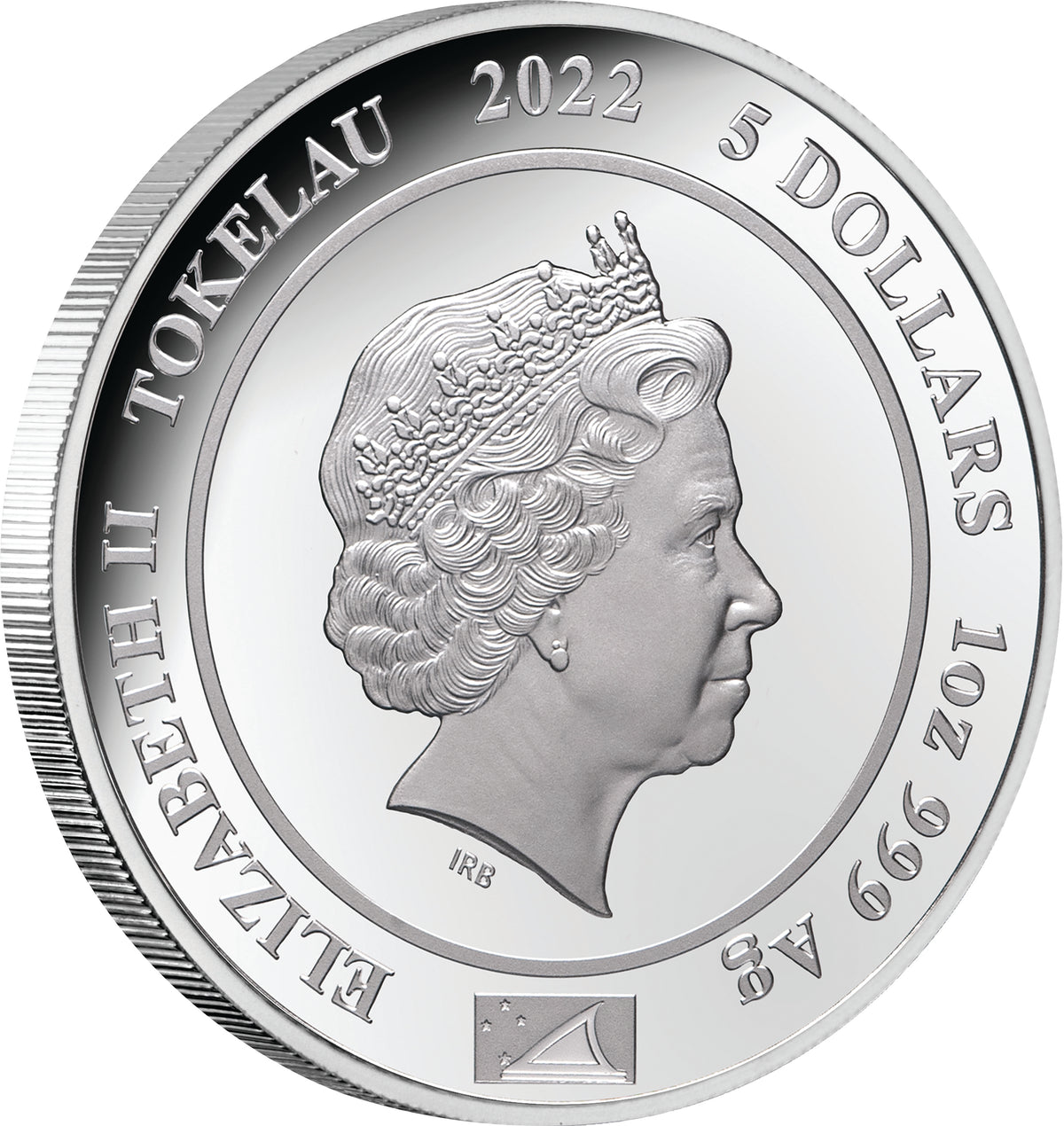 Tokelau 2022 $5 Diana Princess of Wales 1oz Silver Proof Coin