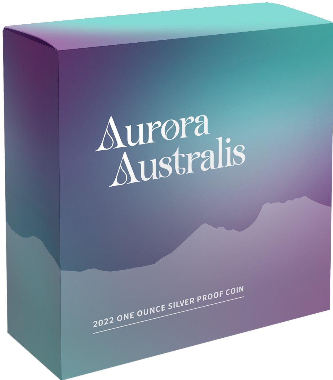 Tuvalu 2022 $1 Aurora Australis $1 1oz Silver Proof Coin Low mintage 2000 Perth Mint