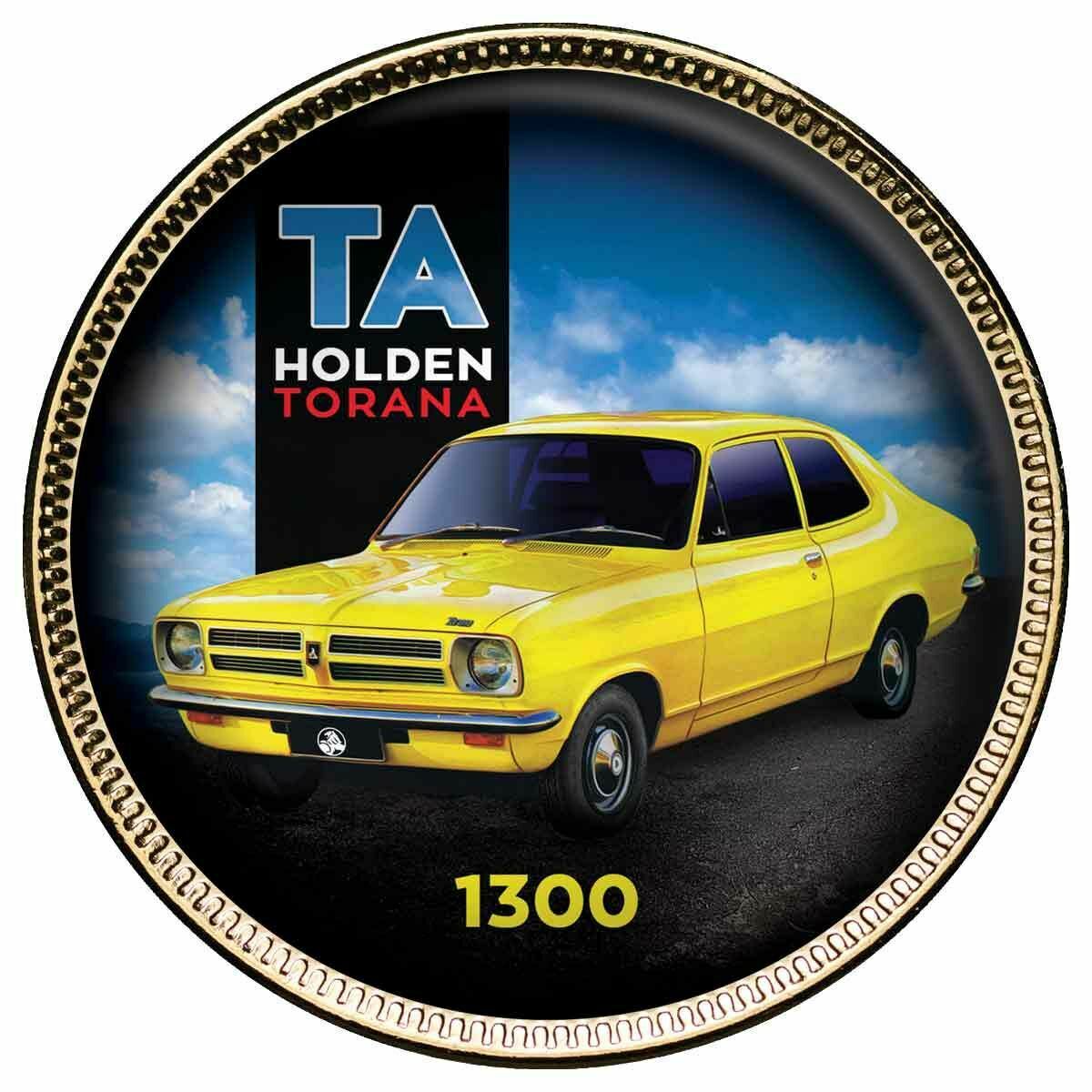 Australia Holden Torana Limited Edition Gold Plated Enamel Penny Set