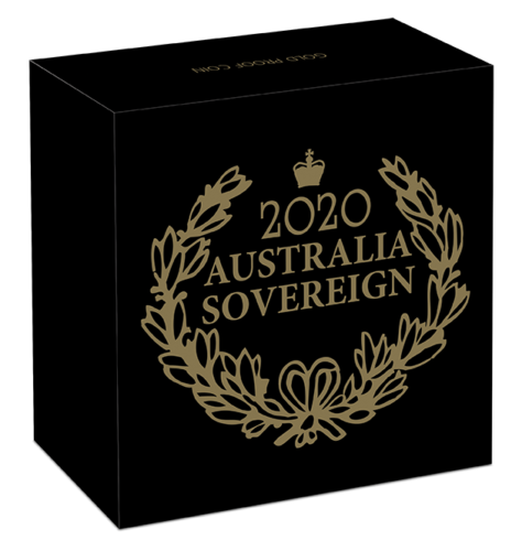 Australia 2020 $25 Proof Australia Sovereign Gold