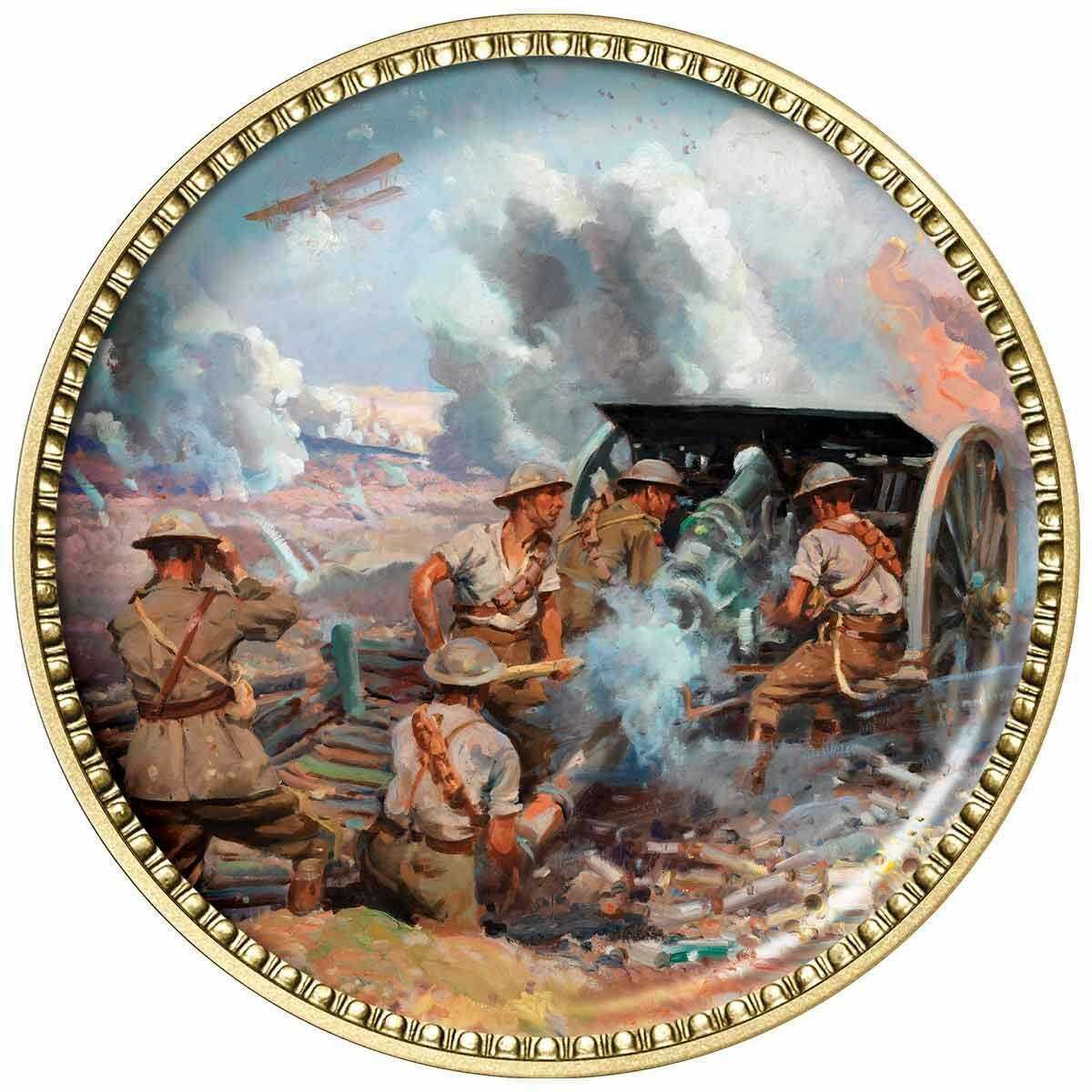 Painting the War Enamel Penny 9-Coin Collection
