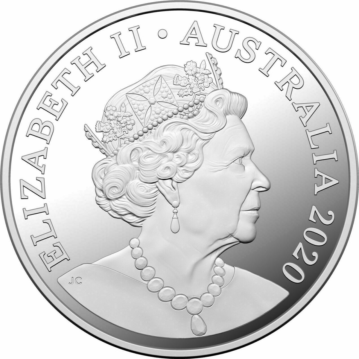 Australia 2020 $1 Fine Silver Proof Qantas Centenary 1/2 Oz