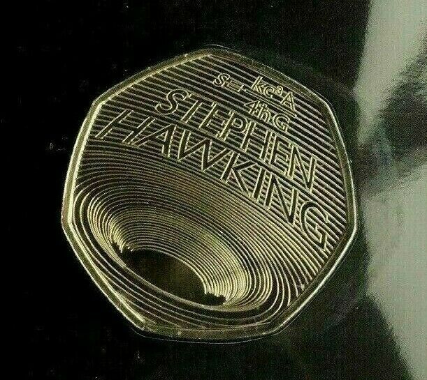 United Kingdom 2019 50p Celebrating the Life of Stephen Hawking BU Coin Pack