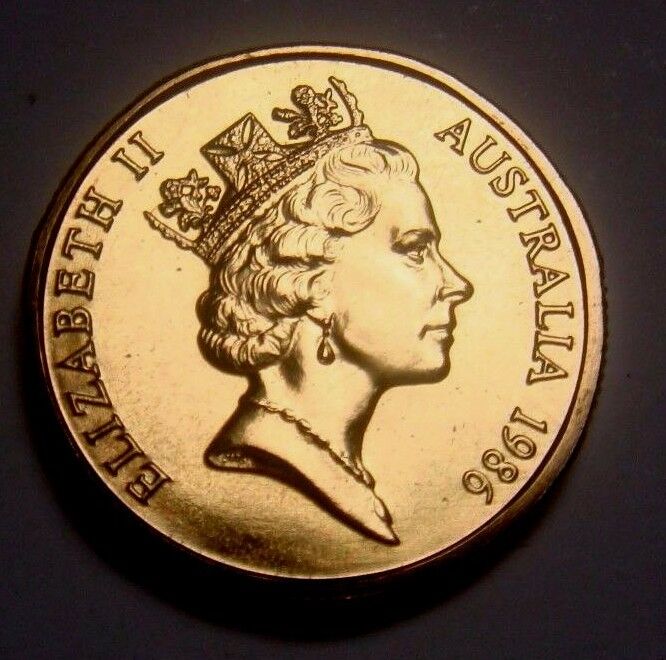 Australia 1986 $1 Uncirculated International Year of Peace