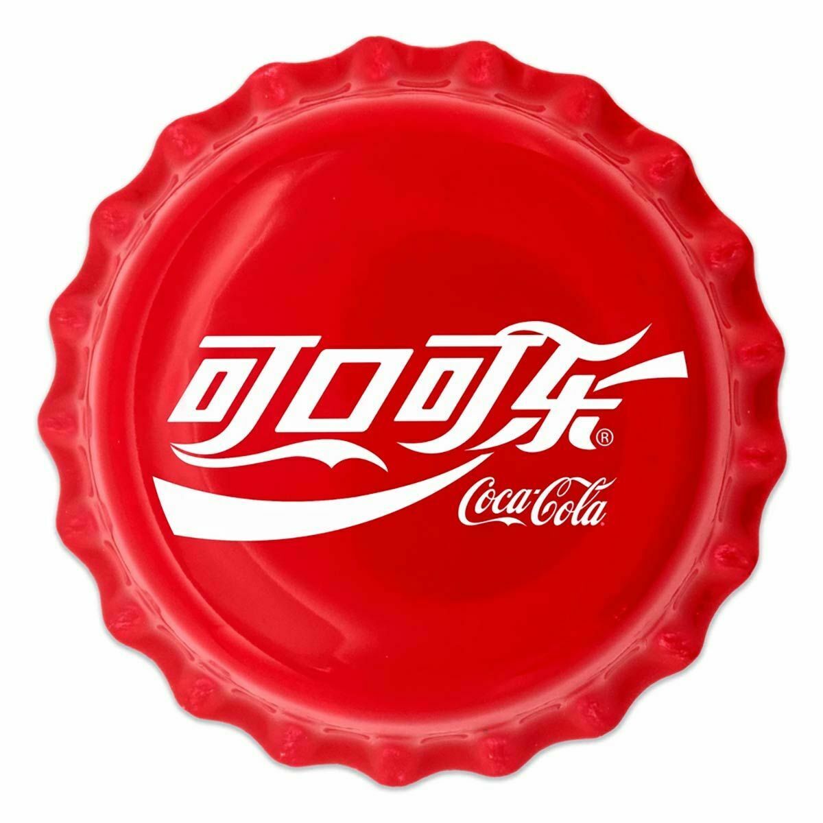 Fiji 2020 $1 Coke Coca-Cola Bottle Cap China Edition 6g Silver Proof