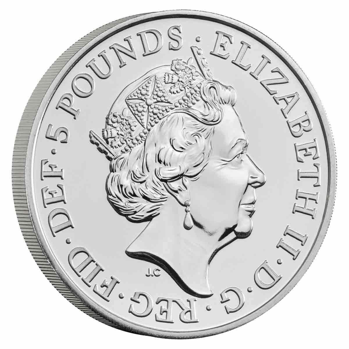 United Kingdom UK 1945 - 2020 The End of the Second World War £5 BU Sealed Coin Pack