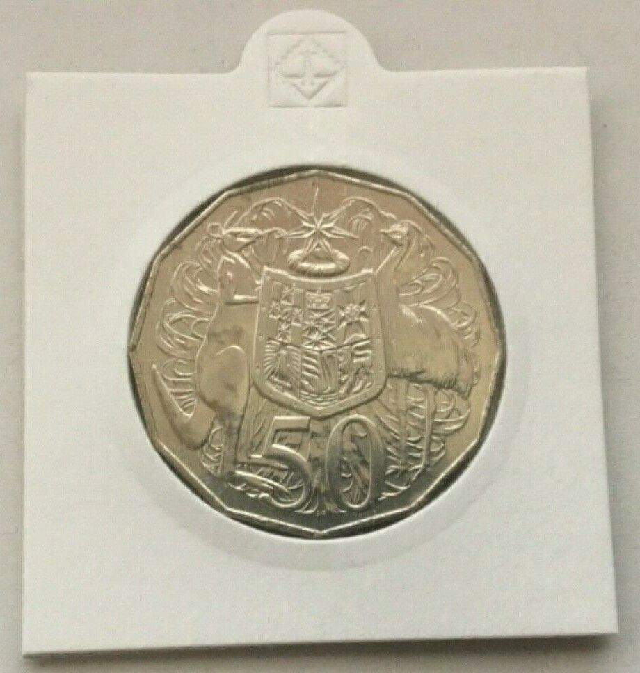Australia 2018 50 Cent Uncirculated Coat of Arms ex Uncirculatd Set