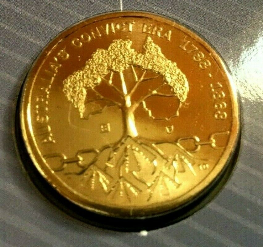 Australia 2016 $1 Uncirculated Ratbags and Rascals Australia's Convict Era 1788-1868 S Mintmark