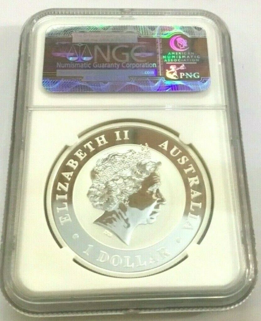 Australia 2012P $1 Koala Early Releases NGC MS70 1oz Silver Uncirculated Perth Mint