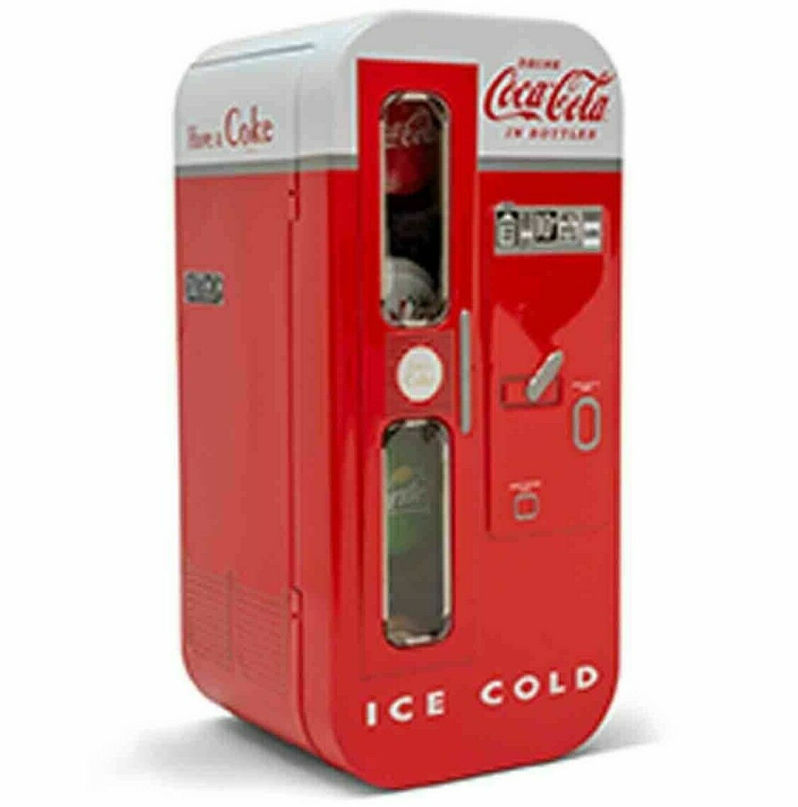Fiji 2020 $1 Proof Bottle Cap Shaped Silver 4-Coin Set Coca-Cola Coke Vending Machine