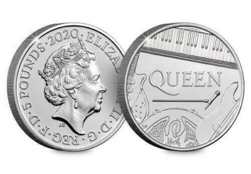 United Kingdom 2020 £5 Queen Band BU Sealed Coin Pack Royal Mint