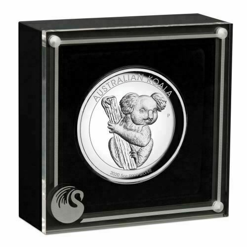 Australia 2020 $8 Proof Australian Koala 5 Oz 99.99 Silver High Relief Perth Mint