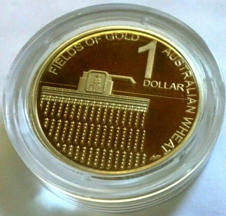 Australia 2012 $1 Proof Fields of Gold - Wheat
