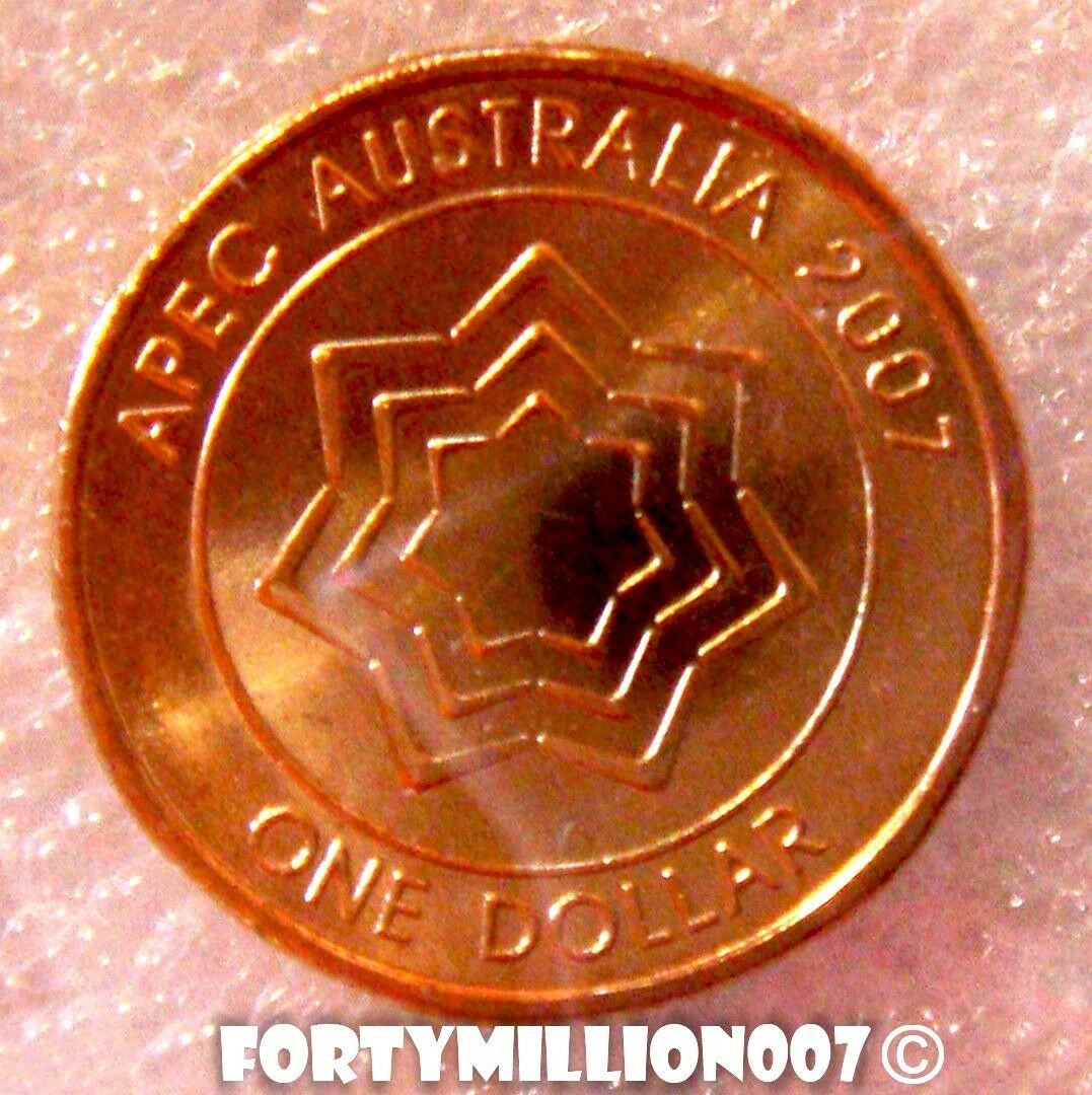 Australia 2007 $1 Uncirculated APEC ex Royal Australian Mint Roll